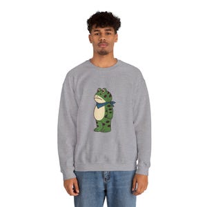 Portland Frog Sweatshirt | Portland Frog Anti ICE Protest Shirt | UNISEX Portland Resistance Crewneck Sweatshirt