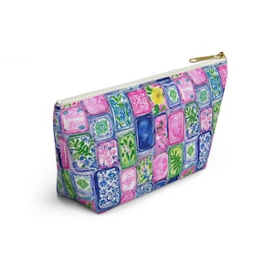Mahjong Tiles Accessories Pouch | Mahjong  Makeup Bag | Mahjong Lover Zipper Pouch | Mahjong Gift