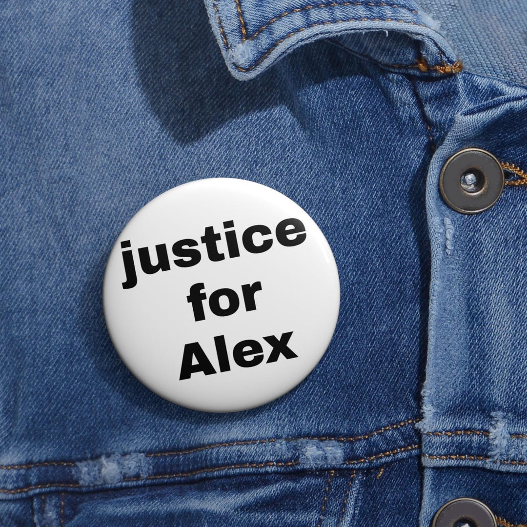 Anti ICE Pin - Justice for Alex Button | Abolish ICE Button | ICE Out ...