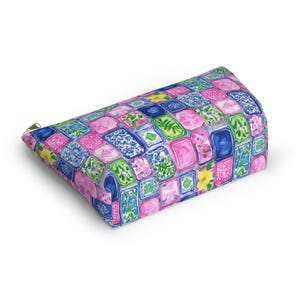 Mahjong Tiles Accessories Pouch | Mahjong  Makeup Bag | Mahjong Lover Zipper Pouch | Mahjong Gift