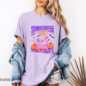 Summerween Shirt, Summerween Vibes Beach Shirt, Summerween Party TShirt, Summer Halloween Shirt, Spooky Summer Shirt, Summerween Tshirt