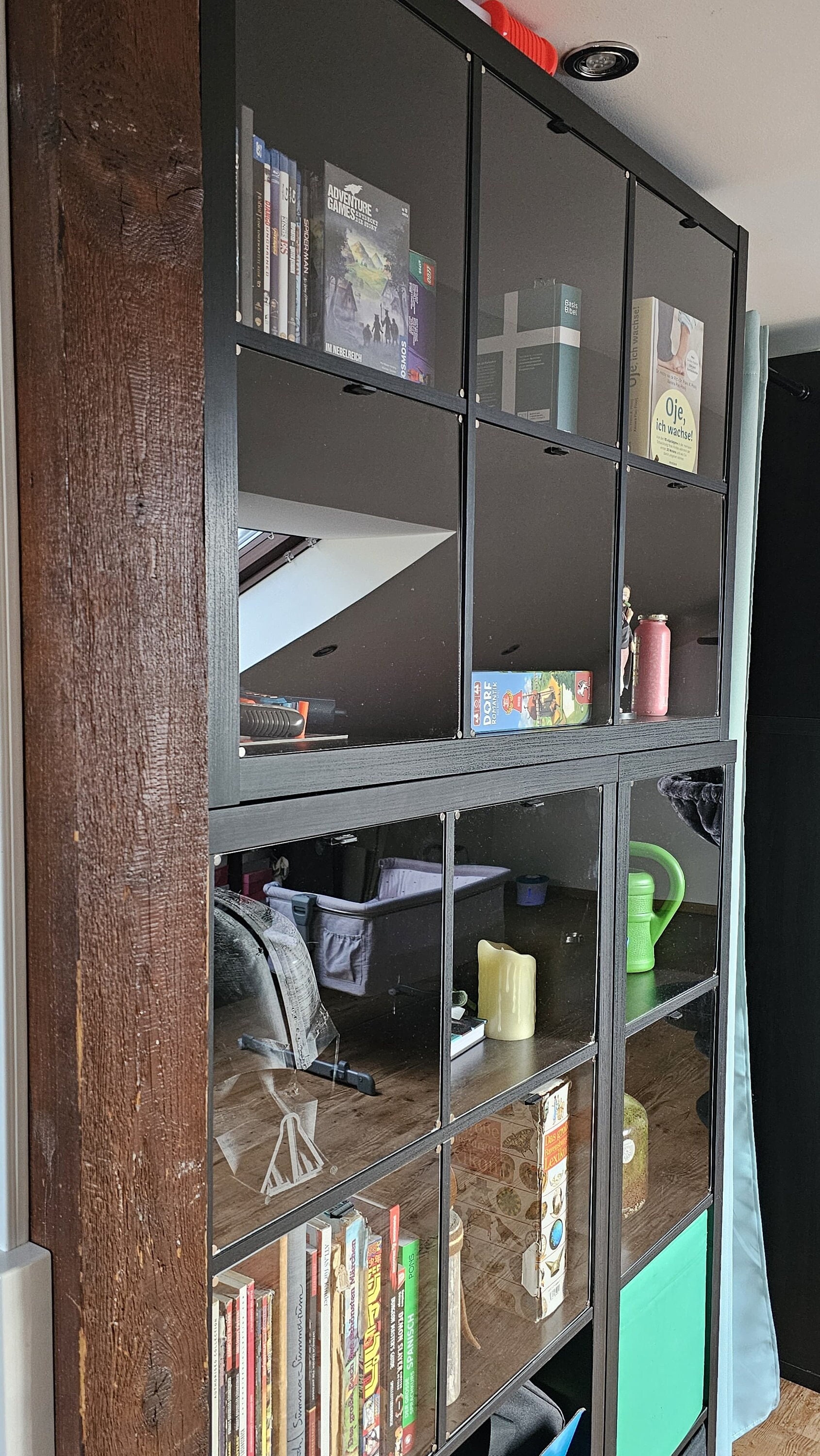 Ikea Kallax アクリルガラスパネルをディスプレイケースインサート