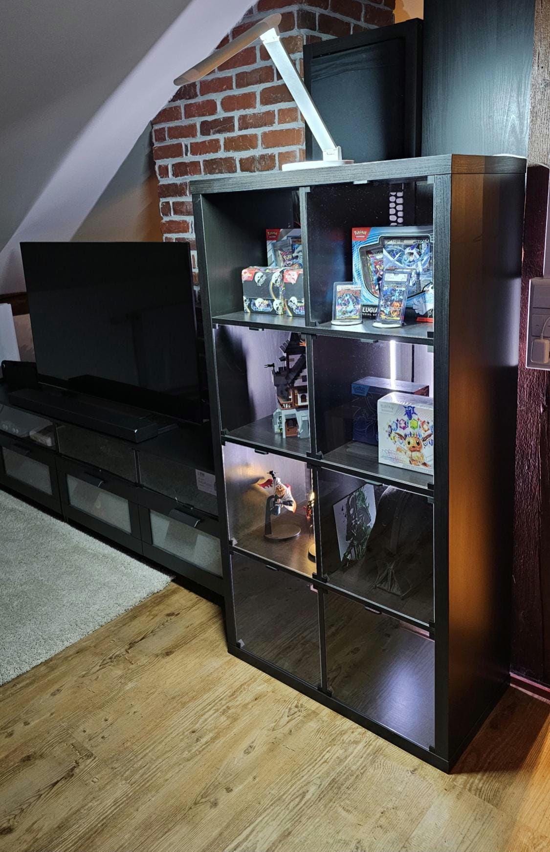 Ikea Kallax アクリルガラスパネルは、ディスプレイケースインサート