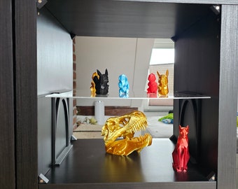 Kallax ディスプレイケース アクリルガラス棚コンパートメント