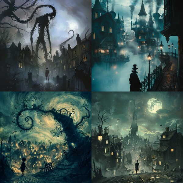 Tim Burton's inspiration Gothic City