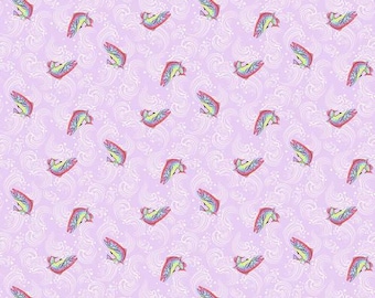 Sofishticated Cotton Fabric by Tula Pink in blossom colorway