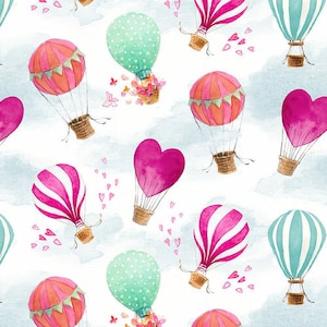 Hot Air Balloons cotton fabric by Blank Quilting