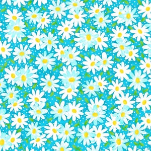 Daisy Delight Cotton Fabric