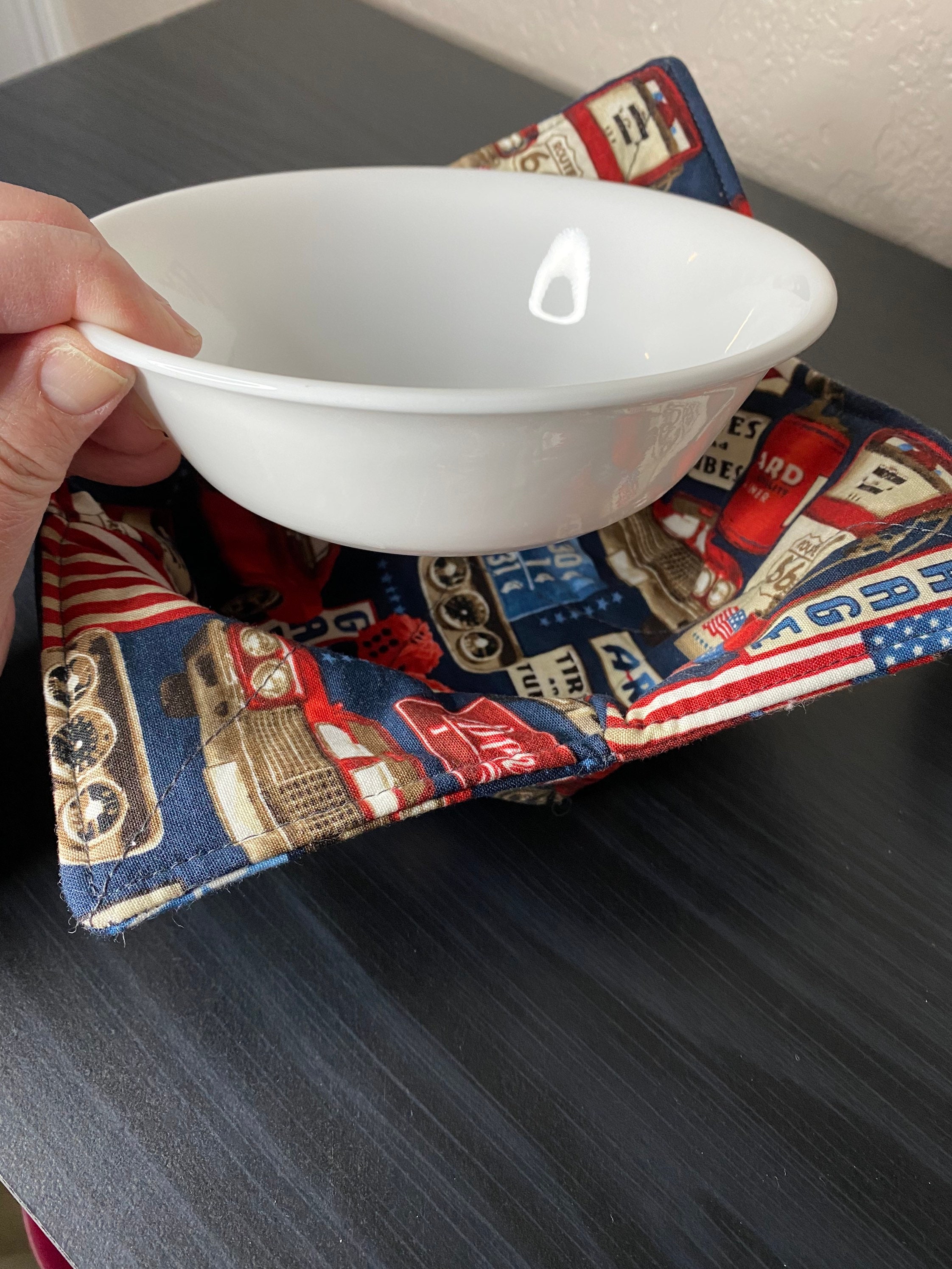 Microwavable Bowl Cozies Soup Bowl Cozies Pot Holder Fabric Bowl