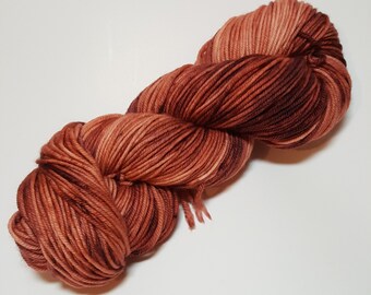 Cinnabar Hand Dyed Yarn DK Superwash Merino