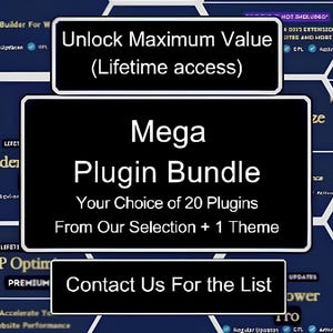 Custom WordPress Plugin Bundle: 20 GPL Plugins + 1 Theme - Lifetime Updates