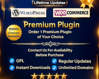 GPL WordPress Plugin Latest: 20000+ Choices, Unlimited Domains