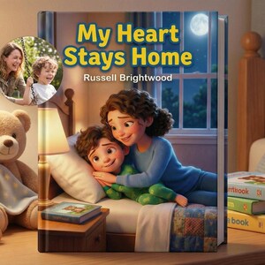Personalized Storybook for Working Mom, Separation Anxiety Gift (Printed Book)