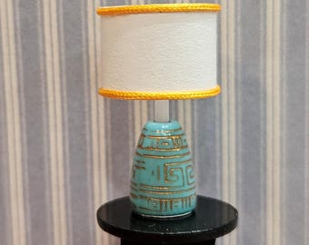 1:24 Half Scale Miniature Dollhouse Table Lamp (Non-Working)