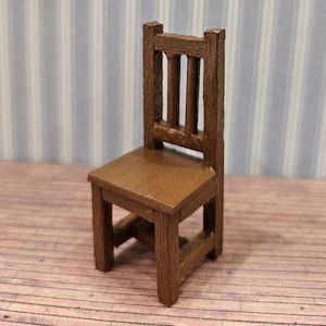 1:24 Half Scale Miniature Dollhouse Side Chair