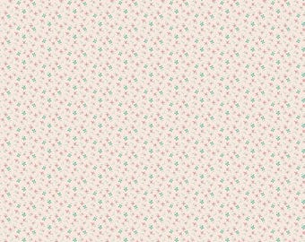Riley Blake, Berry and Sage by Lori Holt, Wildflowers Latte, WB17400, 100% Quilting Cotton Fabric