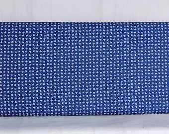 Moda Fabrics, Blueprint by Camille Roskelley, Tiny White Stems on Navy Blue, 55336-16, 100% Quilting Cotton Fabric