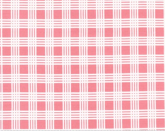 Moda, Lovestruck by Lella Boutique, Cuadros rosa oscuro, 5194-13, 100% algodón acolchado