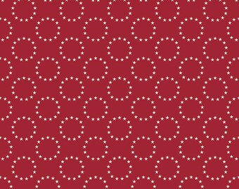 Riley Blake, Independence, 13 Colonies Cherry Tart, C17336, 100% Quilting Cotton Fabric