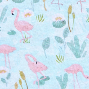 Dear Stella, Let's Get Wild, Flamingo Pond, Stella-DCJ2153, 100% Quilting Cotton Fabric