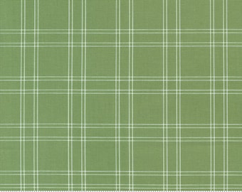 Moda Fabrics, Shoreline de Camille Roskelley, Plaid Green, 55302-15, tela de algodón 100% acolchado