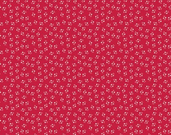 Riley Blake, Berry and Sage by Lori Holt, Corsage Jazzberry C17386, 100% Quilting Cotton Fabric