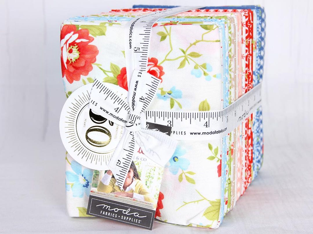 Moda Fabrics, Rosie by Fig Tree Co, 37 Fat Quarter Bundle, Precut ...