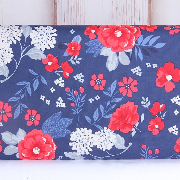 Riley Blake Land of Liberty Fabric Etsy