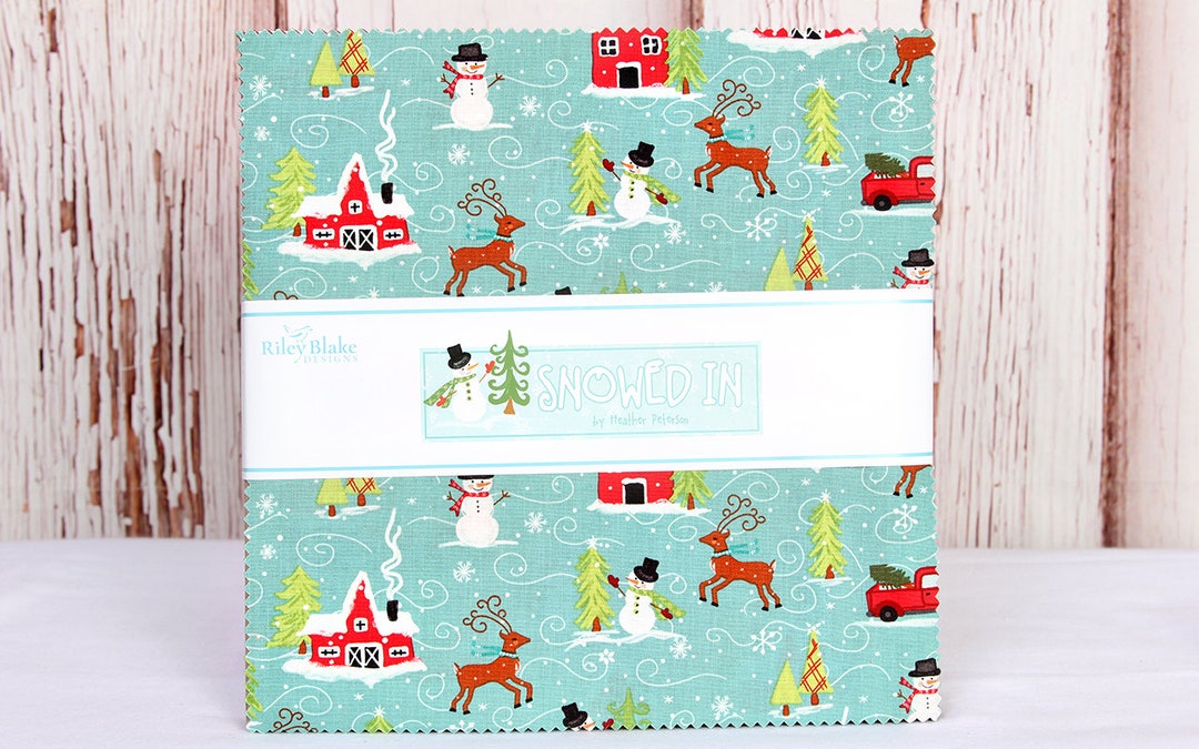 Riley Blake Snowed In by Heather Peterson 10 Layer - Etsy Österreich