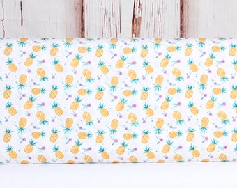 Dear Stella, Summer Lovin' by Clara Jean Designs, Pineapples, DCJR1739, 100% Quilting Cotton