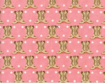 Moda, Howdy, Stacy Iest Hsu, Botas vaqueras para niñas, 20553, 100 % algodón acolchado, Agotado