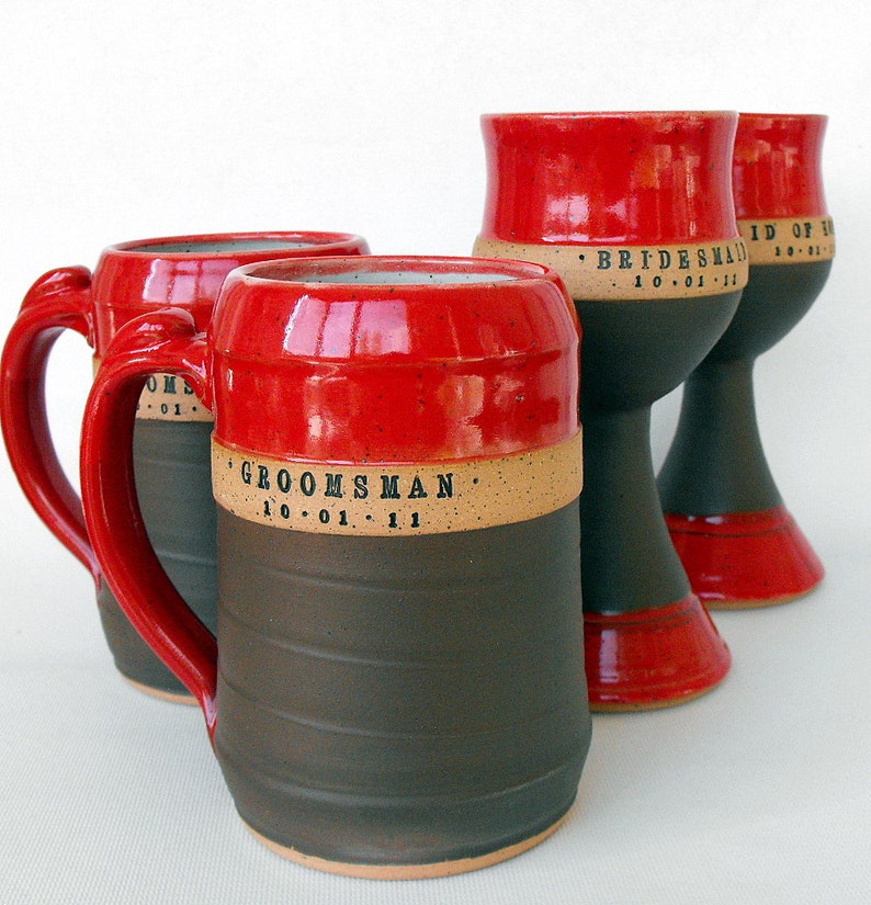 Huge Custom Beer Mug Stein Personalized Pottery by Mud Pie Etsy