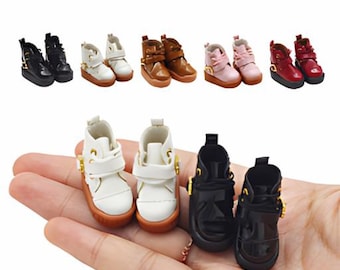 Nendoroid shoes Nendoroid Clothes/Obitsu11 shoes clothes Nendoroid shoes dolls clothes for OB11 1/12 BJD 4