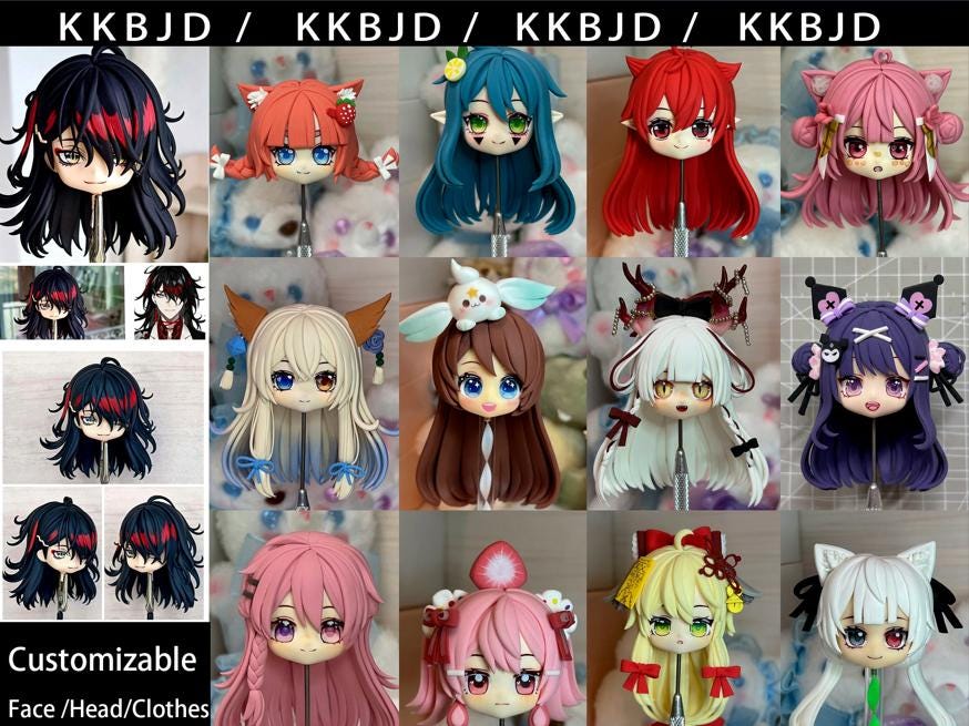 Custom nendoroid hair - Etsy 日本
