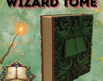 Tovenaarsboek | 3D-geprint