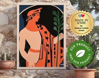 Orpheus Greek Mythology Print: Ancient Greece Art (Digital Download)