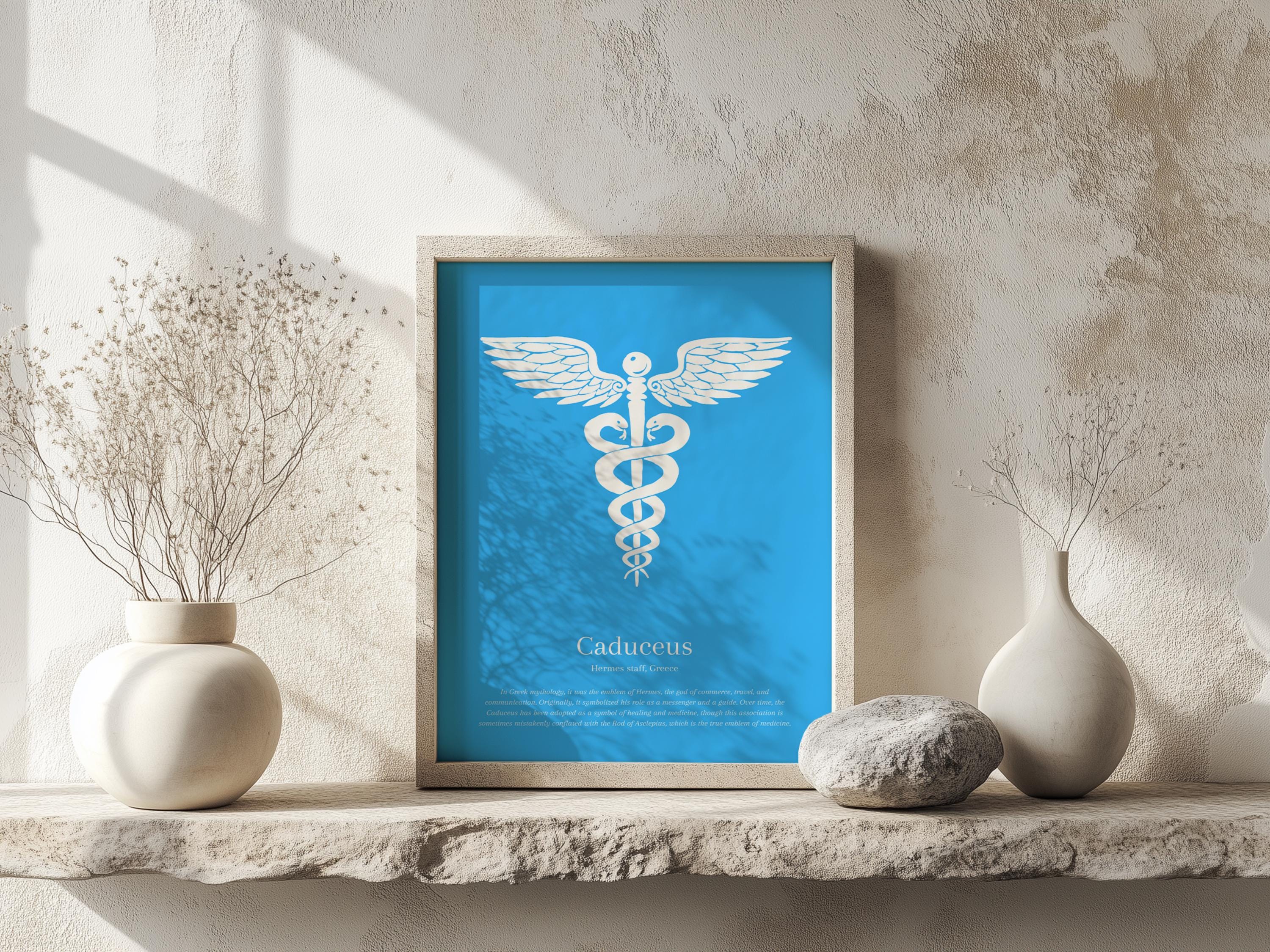 Hermes Logo Poster - Etsy