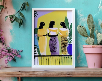The Moirai: Greek Mythology Art Print - Fates of Destiny (Digital Download)