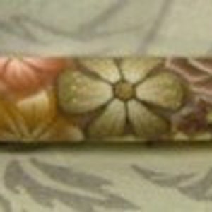YOUR CHOICE Size/Brand Ergonomic Polymer Clay Covered Crochet Hook Handcrafted Colorful Millefiori Floral image 4
