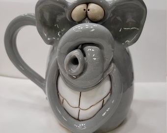 Happy Elephant Mug         .
