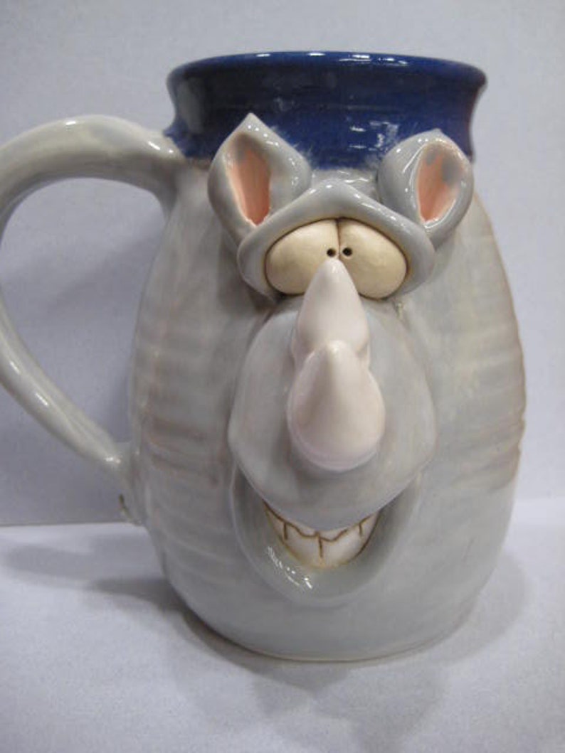 Happy Rhino Mug . image 1