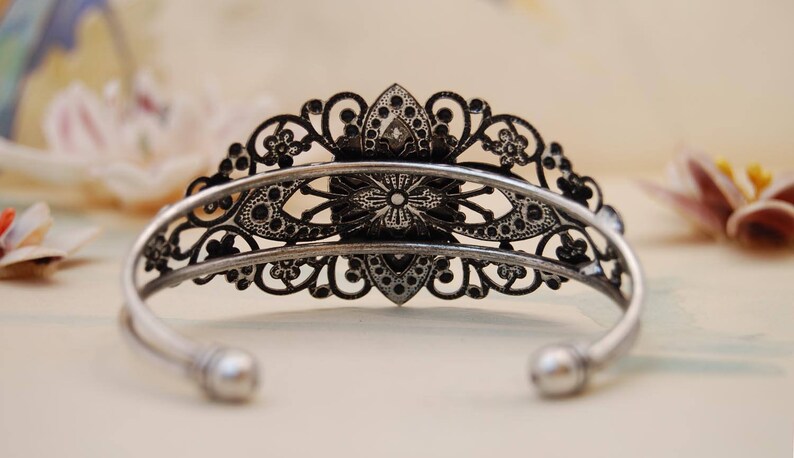 March Hare Adjustable Bracelet March Hare Bracelet Rabbit Bracelet Silver Cuff Bracelet Gothic Bracelet Alice in Wonderland Bracelet