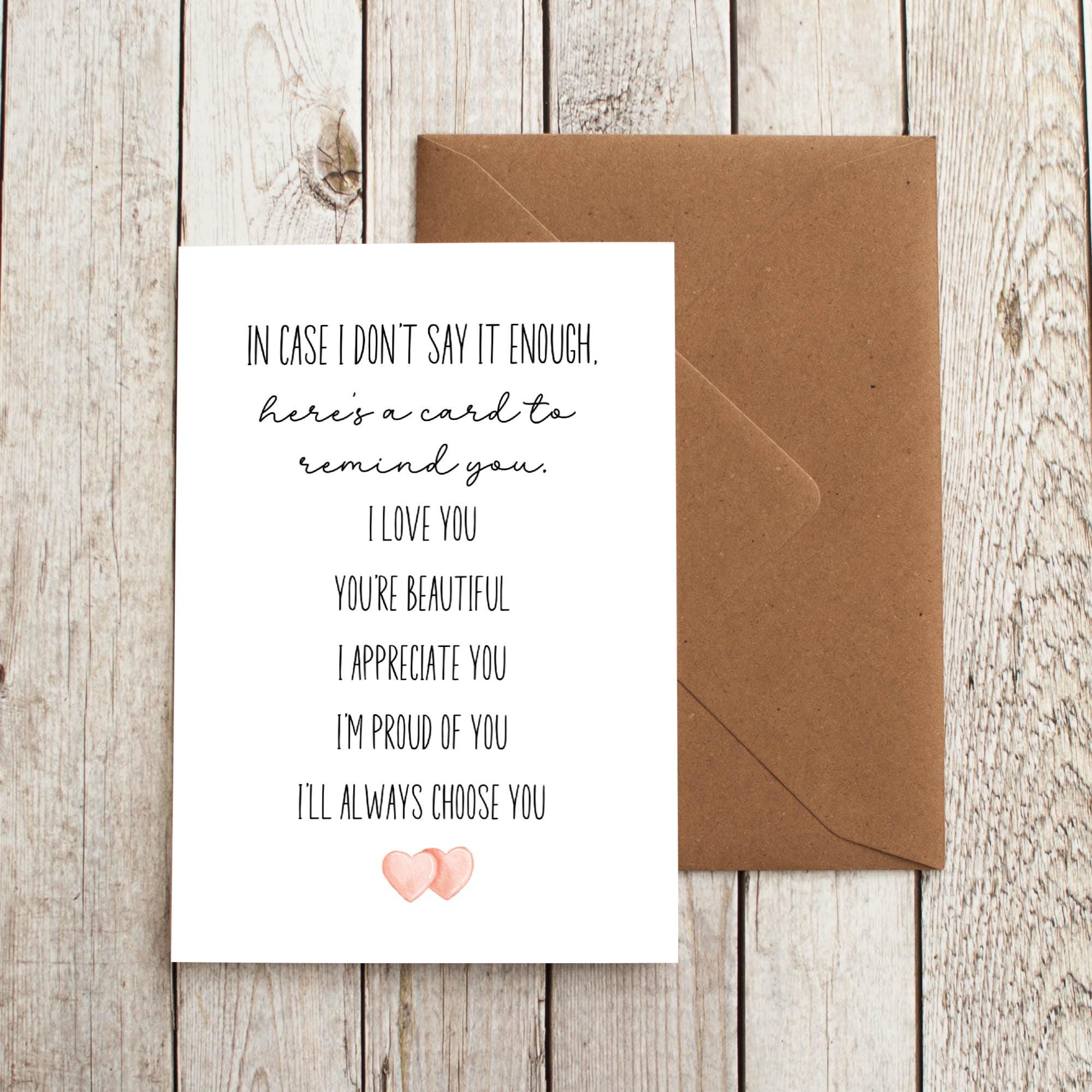 Printable Anniversary Cards Romantic Anniversary Card for Wife Love ...
