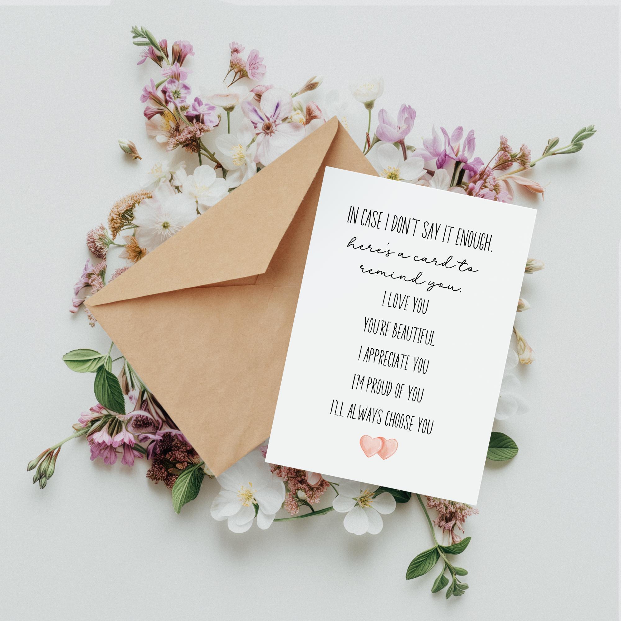 Printable Anniversary Cards Romantic Anniversary Card for Wife Love ...