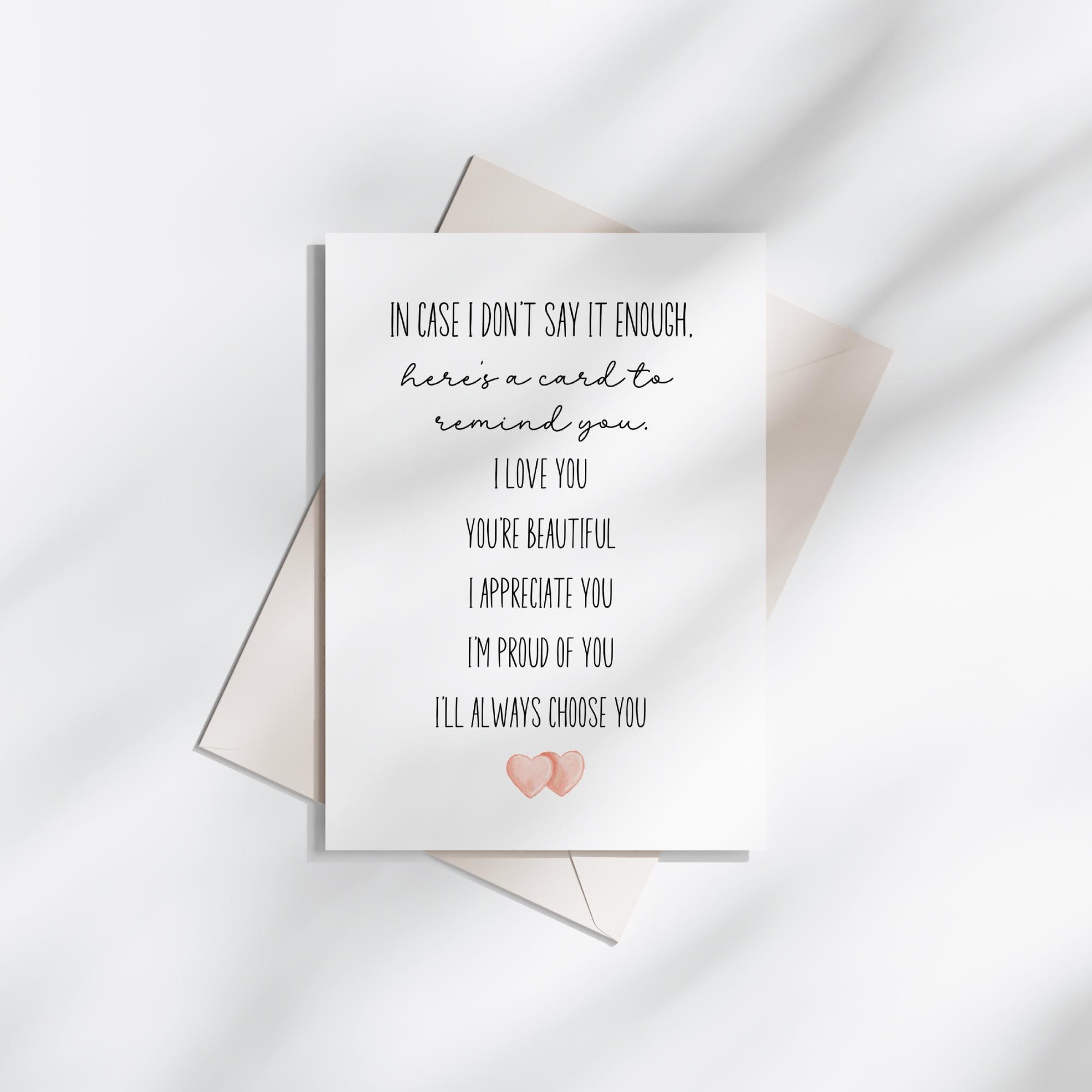 Printable Anniversary Cards Romantic Anniversary Card for Wife Love ...