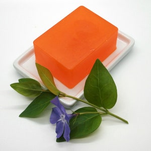 Olive Oil Bar Soap Mandarin Plum image 2