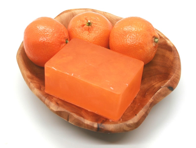 Olive Oil Bar Soap Mandarin Plum image 3