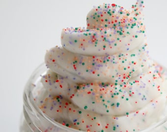 Customize It -- Whipped Soap Jojoba Scrub 8 oz Creme Fraiche