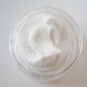 Customize it -- Organic Sugar Scrub Whipped Soap by Savor - Creme Fraiche