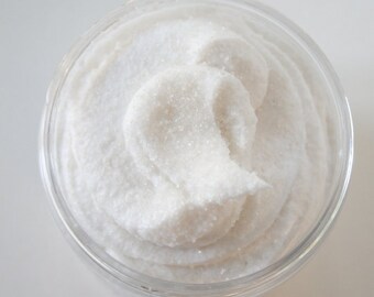 Customize it -- Organic Sugar Scrub Whipped Soap by Savor - Creme Fraiche